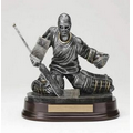 Male Goalie Ice Hockey Figure Award - 9 1/2"